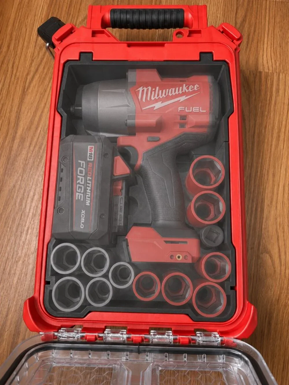 Milwaukee Packout Compact Insert – M18 Impact FUEL 2967-20 / 49-66-7833 Holds 11